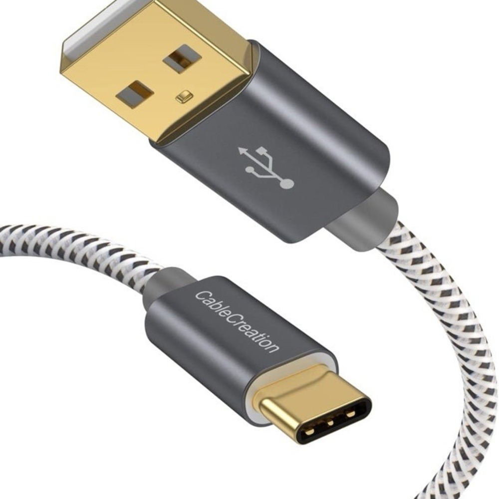 New CableCreation USB A to USB C Cable 6FT, Braided USB to USB C Cable, USB A to